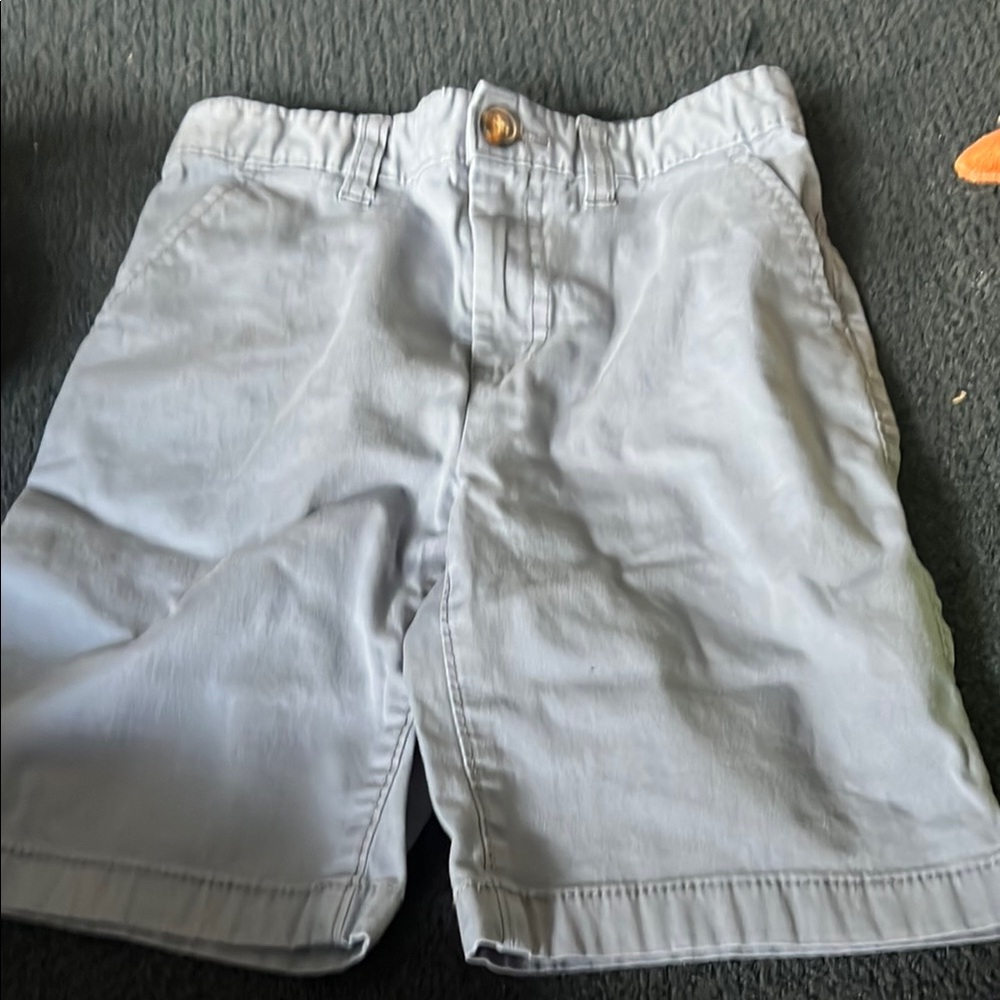 Carter's Gray Flat Front Summer Shorts